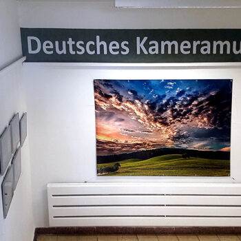 In der Museumsgalerie gibt es ständig wechselnde Fotoausstellungen zu bewundern.