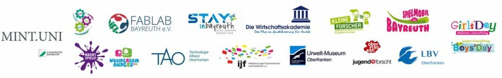 Logos der MINT-Anbieter in der MINT-Region