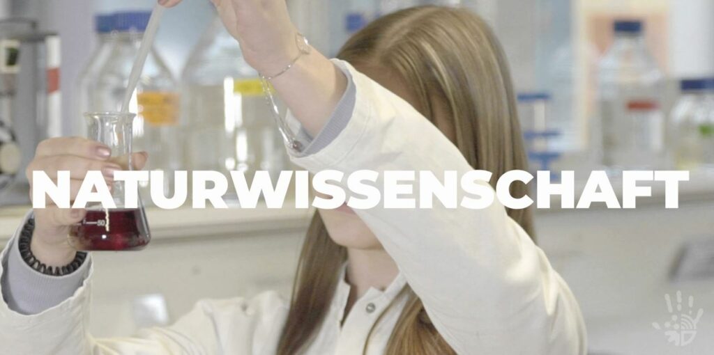 Screenshot des MINT-VideoClips Naturwissenschaft